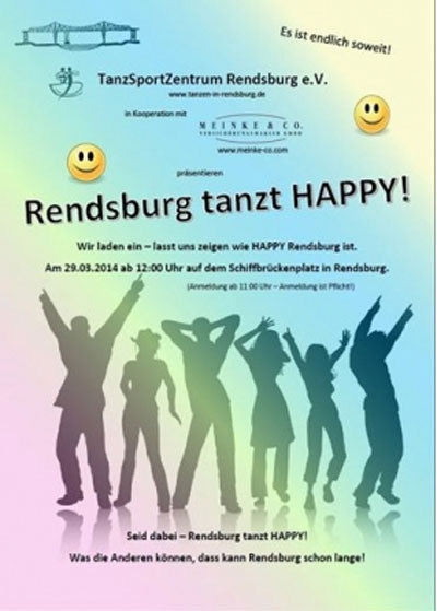 Nun tanzt sich auch Rendsburg Happy – Premiere am Samstag im Kino-Center