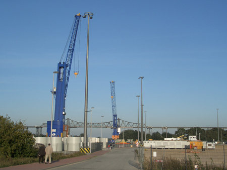 Schwerstarbeit am Nord-Ostsee Kanal: Rendsburg Port fertigte das 100ste Schiff ab