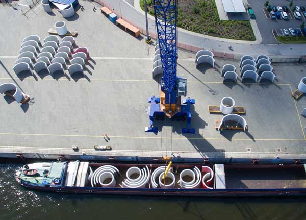 Rendsburg Port investiert Millionen in Firmenstandorte