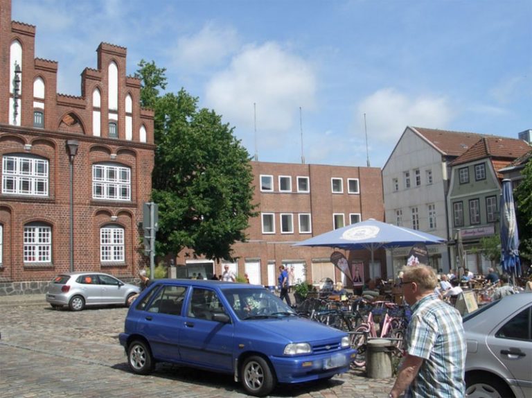 Dank fast 3,4 Millionen Euro aus der Städtebauförderung kann der Altstädter Markt in der Rendsburger Innenstadt aufgewertet werden