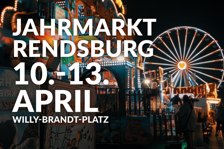 Rendsburger Jahrmarkt 2026: Saisonstart mit Action, Genuss und Familienvergnügen